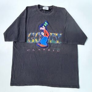 Disney Goofy Classic Black Tee